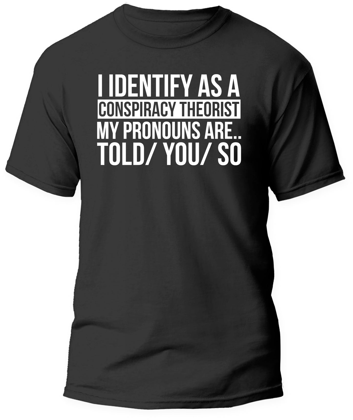 I Identify As A Conspiracy Theorist?