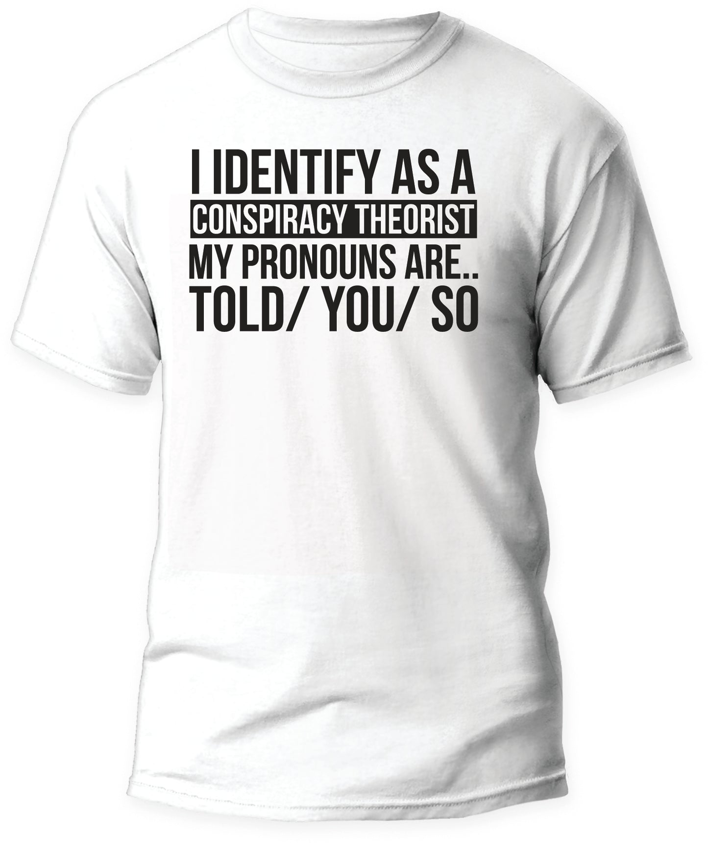 I Identify As A Conspiracy Theorist?